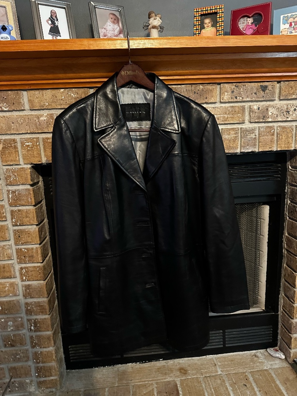 Black leather Jacket